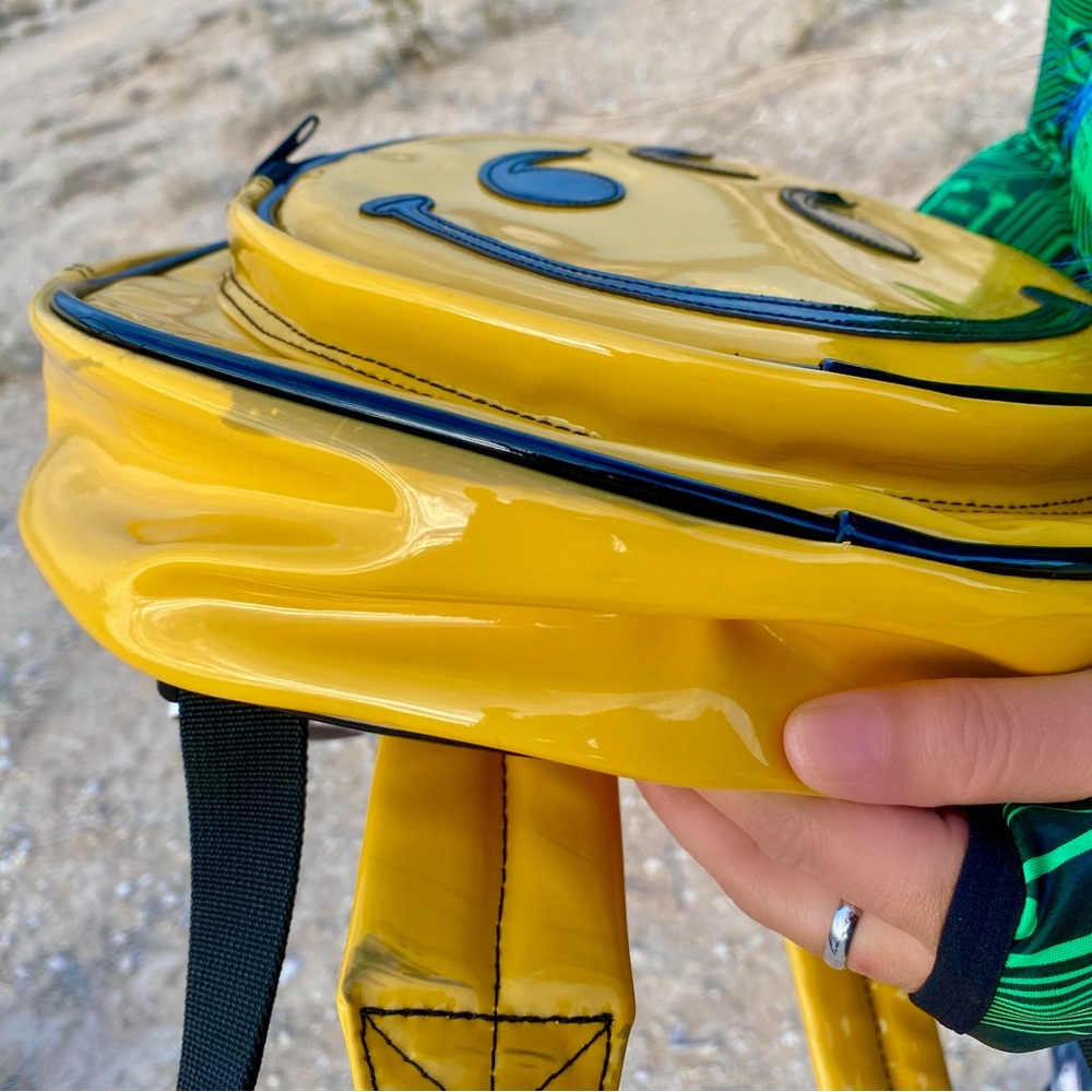 😵‍💫 UNIF 666 Smiley Backpack RARE! - Picture 6 of 13